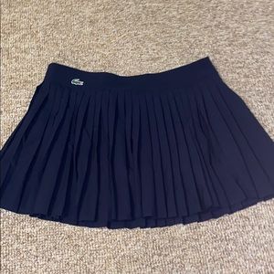 Lacoste pleated tennis skirt